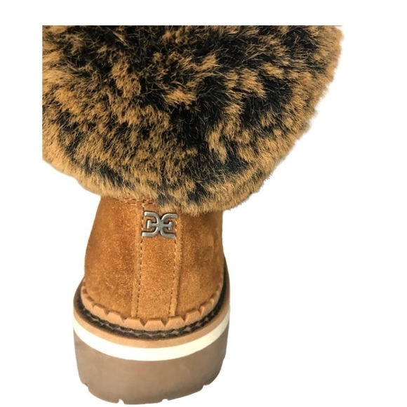 Sam Edelman Bowen Cold Weather Boots Faux Fur women’s sz 6.5 - Picture 7 of 12